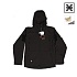 [XTONZ] DRYRIED SoftShell Recon Hoodie Black - 엑스톤즈 드라이라이드 소프트쉘 리콘 후디 (블랙)