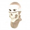 Luminous Skull Neck Warmer (TAN/Khaki) - 고급 양모 야광스컬 넥게이터 (TAN/카키)