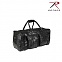 [Rothco] 23inch Leather Patchwork Duffle Bag (Black) - 로스코 23인치 패치웍 더블백 (블랙)