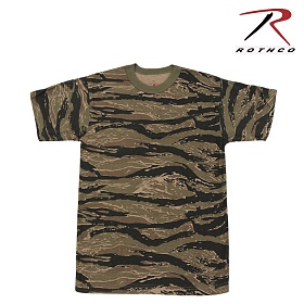 (Rothco) 로스코 타이거 스트라이프 반팔 티셔츠
