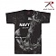 로스코 빈티지 블랙 미해군 네이비 티셔츠 (블랙)