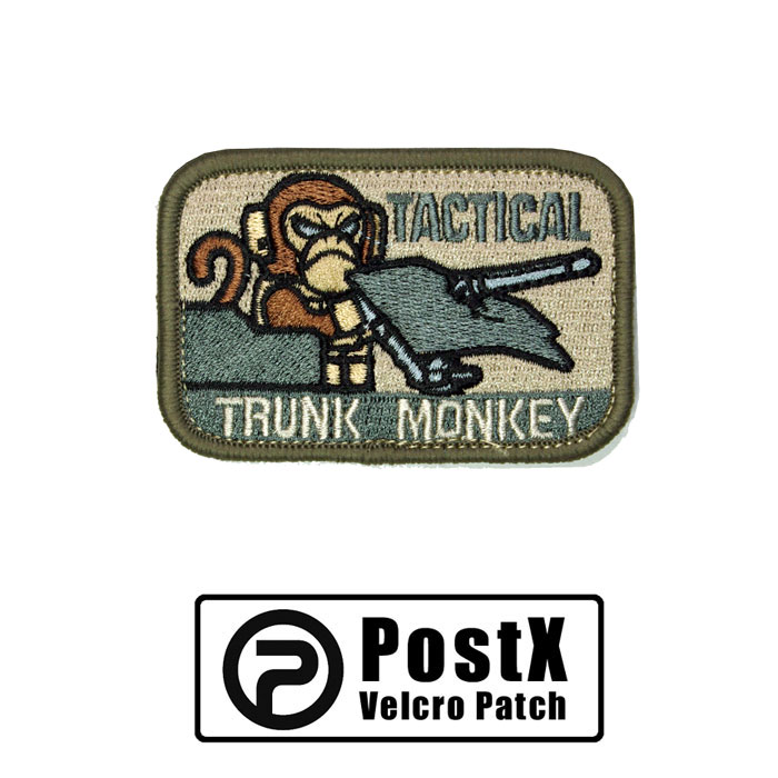 포스트엑스(PostX) 벨크로 패치 - TACTICAL TRUNK MONKEY (032) 