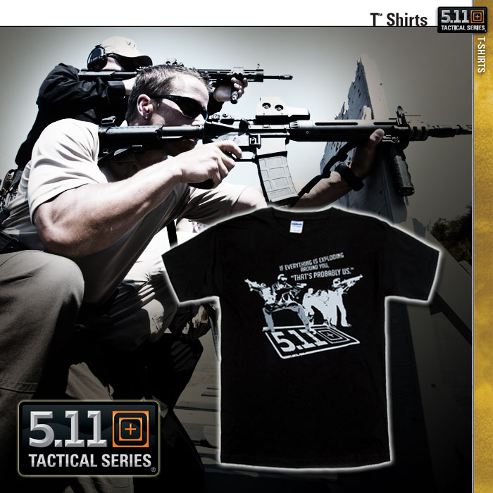 511 택티컬(511 Tactical) [5.11 Tactical] Asia Exclusive Graphic Tee - 5.11 택티컬 그래픽 반팔티 아시아 발매판