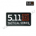 [5.11 Tactical] COYOTE Text Logo Patch - 5.11 텍스트 로고 패치 (코요테)