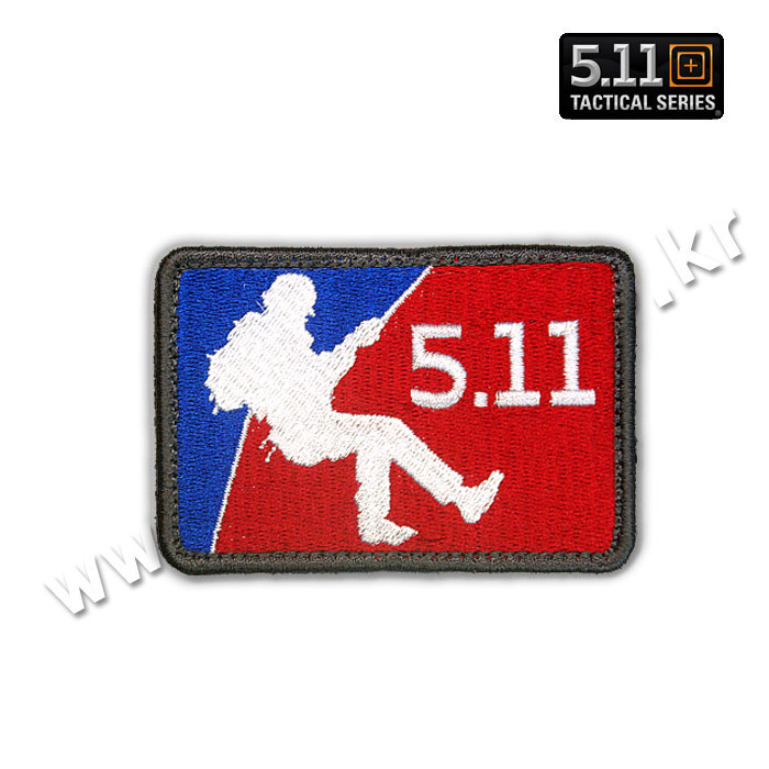 511 택티컬(511 Tactical) [5.11 Tactical] Multicam Text Logo Patch - 5.11 텍스트 로고 패치 (멀티캠)