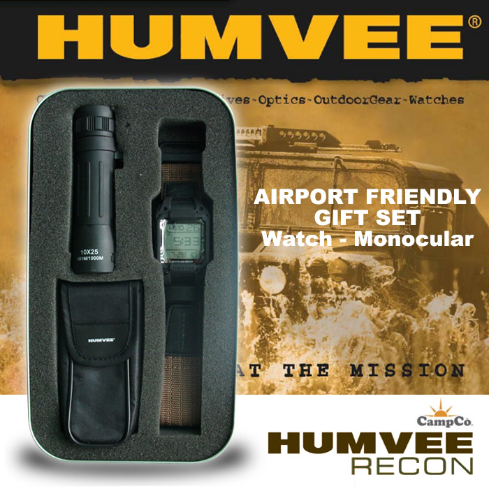 험비(Humvee) [Campco] Humvee Recon Watch Monocular Set - 캠프코 험비 리콘 시계 모노큘라 세트