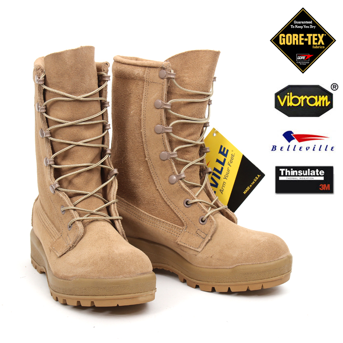 미군부대(GI) [G.I] GORE-TEX Intermediate Cold Wet Combat Boot (ICWR) - 고어텍스 방한부츠 (TAN)