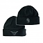 Polafleece Black Logo Beanies Watch Caps - 폴라플리스 검정 로고 비니모자 (2종택1)