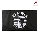 [Rothco] Military Flags KIA-WIA 152cmX91cm - 로스코 밀리터리 깃발 KIA-WIA