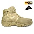 Side Zip 6inch Tactical Boots (Tan) - 사이드 지퍼 6인치 택티컬 전술화 (탄색)