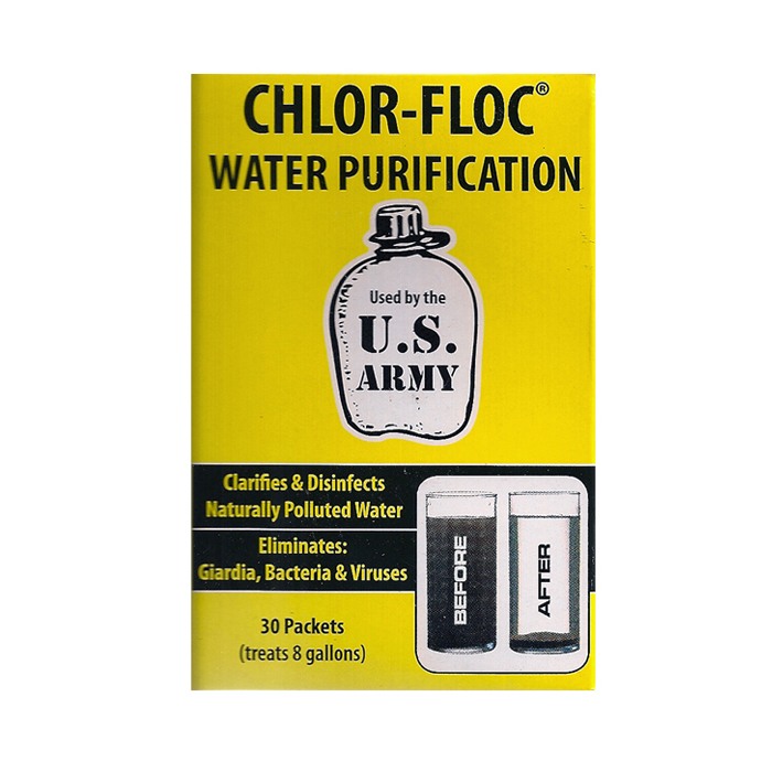 기타브랜드(ETC) Water Purification 30 Tablets -  U.S 비상용 정수제