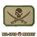 밀스펙 몽키(Mil Spec Monkey) 밀스펙 몽키 패치 파이러트 스컬 플래그 0057 (멀티캠)