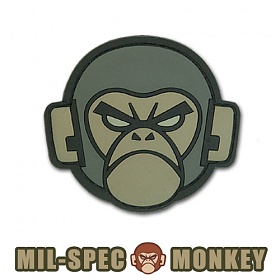 밀스펙 몽키(Mil Spec Monkey) 밀스펙 몽키 패치 몽키 PVC 0005 (ACU/다크)
