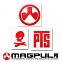 [Magpul] PTS Logo Vinyl Cut Sticker Pack (Red) - 맥풀 PTS 로고 스티커 팩 803 (레드)