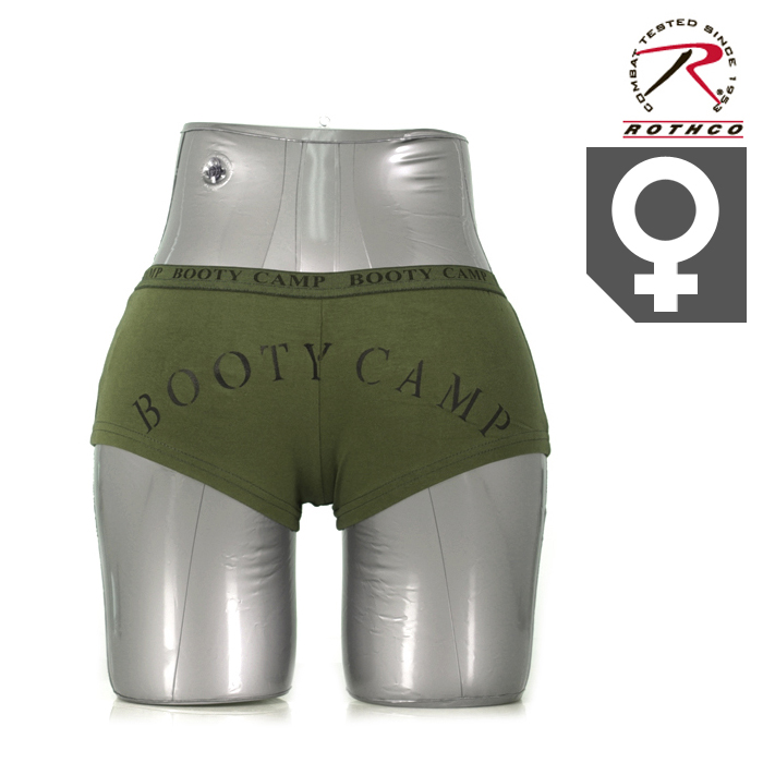 로스코(Rothco) [Rothco] Womens Booty Camp Booty Shorts (OD) - 로스코 여성용 부티 캠프 부티 숏 팬츠 (OD)