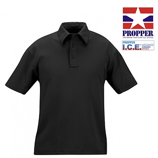 프로퍼(Propper) 프로퍼 아이씨이 퍼포먼스 폴로 (블랙)