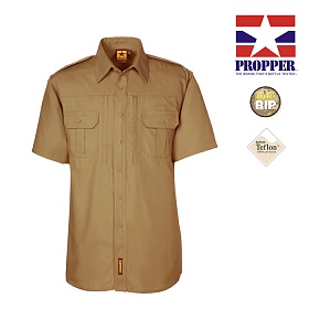 프로퍼(Propper) 프로퍼 라이트웨이트 택티컬 반팔 셔츠 (코요테)