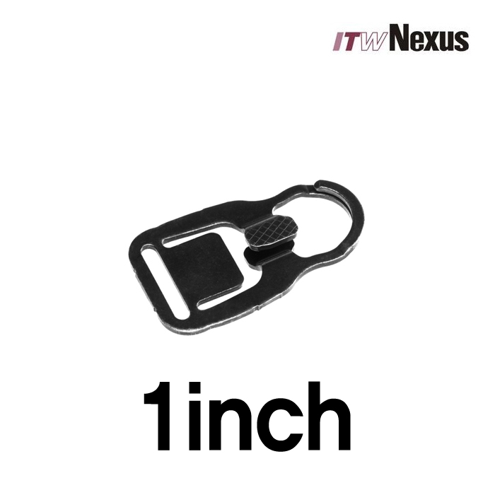 아이티더블유넥서스(ITW Nexus) ITW Nexus 메쉬 후크 1인치 (블랙)