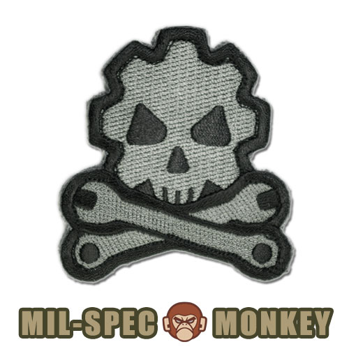 밀스펙 몽키(Mil Spec Monkey) 밀스펙 몽키 패치 데스 메카닉 0073 (ACU/다크)