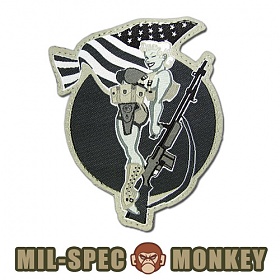 밀스펙 몽키(Mil Spec Monkey) 밀스펙 몽키 패치 바 걸 0087 (스와트)