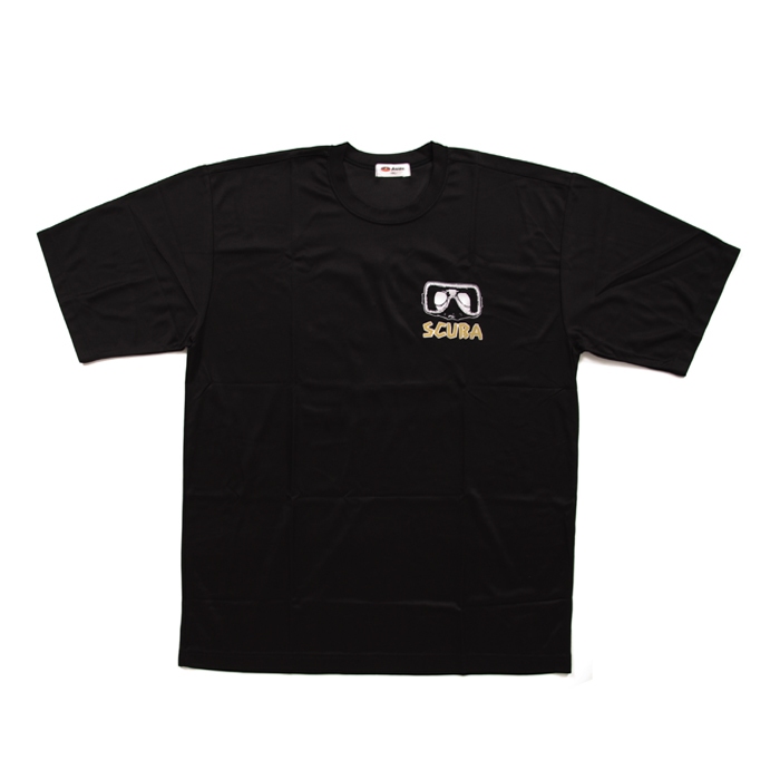 디엔 디자인(DN Design) [디엔] Coolon Scuba Short Shirt (Black) - 디엔 쿨론 스쿠버 반팔 티셔츠 (블랙)