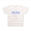 [디엔] Pecial Force Blue Text Short Shirt (White) - 디엔스폐셜포스 블루텍스트 반팔 티셔츠 (화이트)