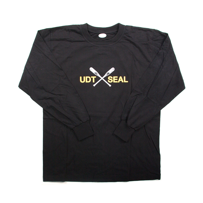 디엔 디자인(DN Design) [디엔] UDT/SEAL Navy Seal Logo Shirt (Black) - 디엔 UDT/SEAL 네이비씰 로고 긴팔 티셔츠 (블랙)