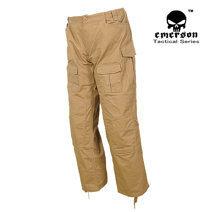 에머슨(EMERSON) [Emerson] CP Field Pants - 에머슨 립스탑 CP 필드 택티컬 팬츠 (코요테)