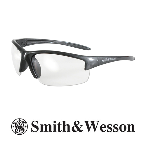 스미스앤웨슨(Smith&Wesson) [Smith & Wesson] Equalizer Anti-Fog Sunglasses - 스미스 웨슨 이퀄라이저 안티포그 선글라스(건메탈 프레임/클리어 렌즈)