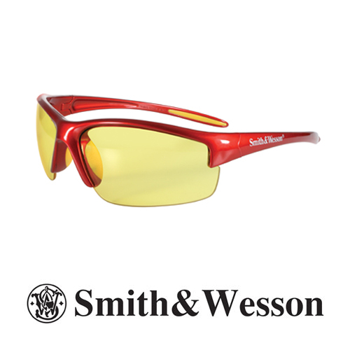 스미스앤웨슨(Smith&Wesson) [Smith & Wesson] Equalizer Anti-Fog Sunglasses - 스미스 웨슨 이퀄라이저 안티포그 선글라스 (레드 프레임/엠버 렌즈)