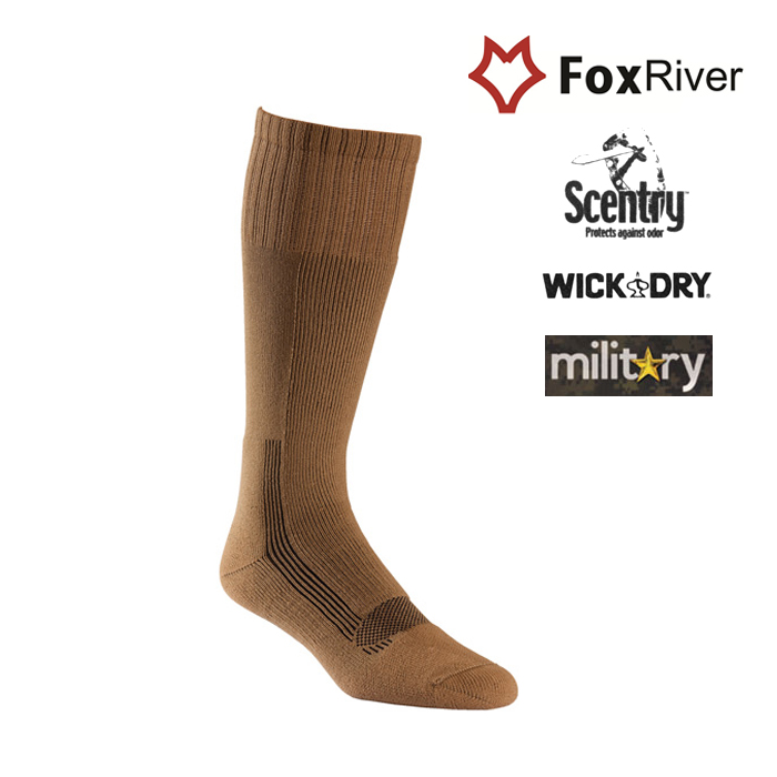 폭스리버(FoxRiver) [FoxRiver] Maximum Boots Sox (Coyote) - 폭스리버 맥시멈 부츠 양말 (코요테)