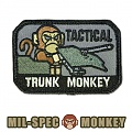 밀스펙 몽키(Mil Spec Monkey) 밀스펙 몽키 패치 택티컬 트렁크 몽키 0001 (스와트)