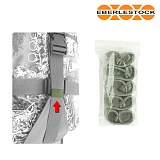 [Eberlestock] E1ESLO Strap Keepers (Light Green) - 에버레스탁 E1ESLO 스트랩 키퍼 다용도 끈정리 밴드 (라이트 그린)