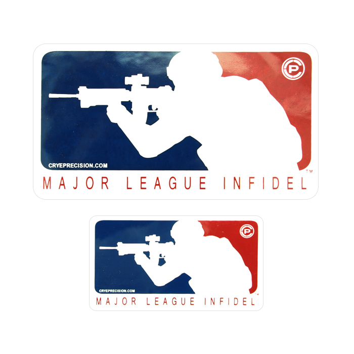 기타브랜드(ETC) Major League infidel Sticker - 메이저리그 인피델 스티커 (2개1세트 대형+소형)