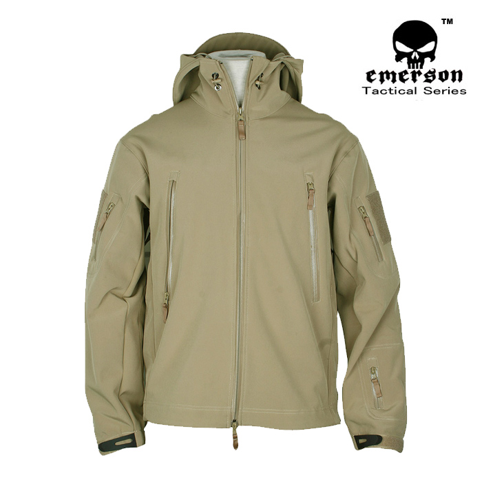 에머슨(EMERSON) [Emerson] 2012 SUMMIT Soft Shell Jacket Tan - 에머슨 서밋 소프트 쉘 자켓 (탄색)