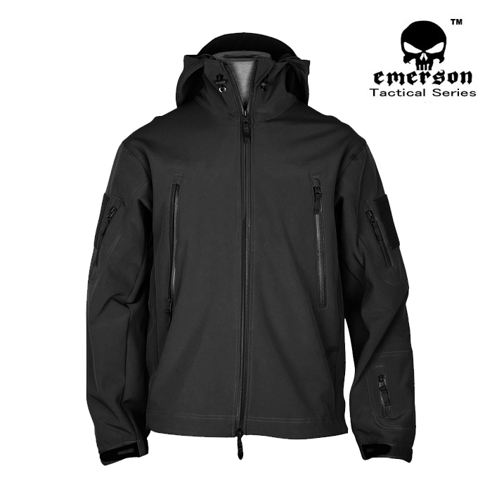 에머슨(EMERSON) [Emerson] 2012 SUMMIT Soft Shell Jacket Black - 에머슨 서밋 소프트 쉘 자켓 (블랙)