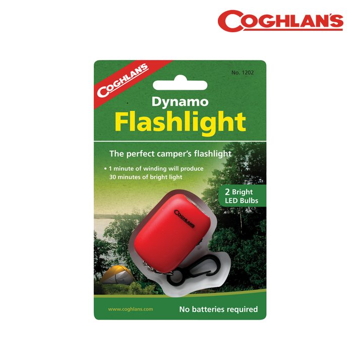 코글란(Coghlans) [Coghlans] Dynamo Flashlight (Red) - 코글란 다이너모 플래쉬 라이트 (레드)