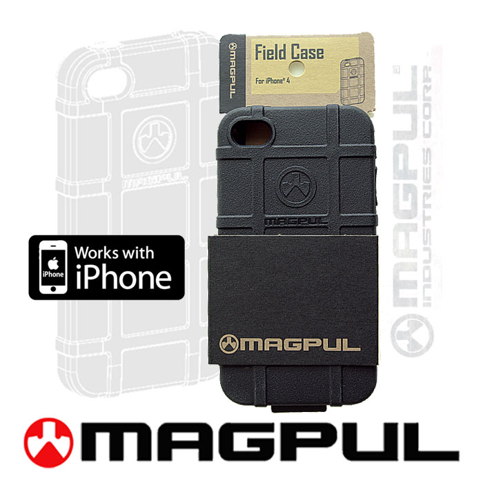 맥풀(MAGPUL) [Magpul] Field Case iPhone 4/4S (Black) - 맥풀 신형 필드케이스 아이폰 4/4S용 (블랙)