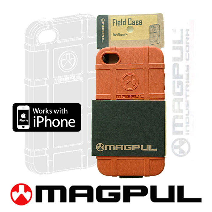 맥풀(MAGPUL) [Magpul] Field Case iPhone 4/4S (Orange) - 맥풀 신형 필드케이스 아이폰 4/4S용 (오렌지)