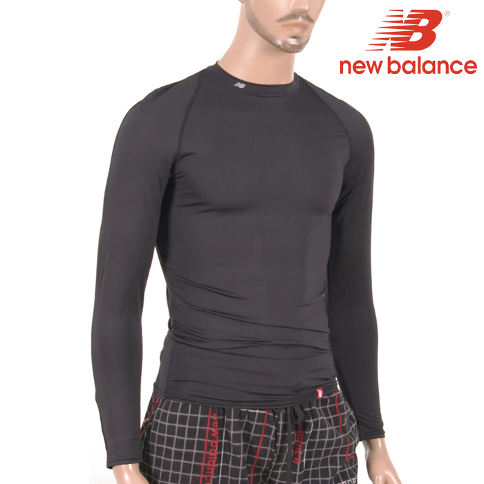 뉴발란스(New Balance) [New Balance] Performance Compression Long Sleeve Under Shirts - 뉴발란스 퍼포먼스 컴프레이션 긴팔 언더셔츠 (블랙