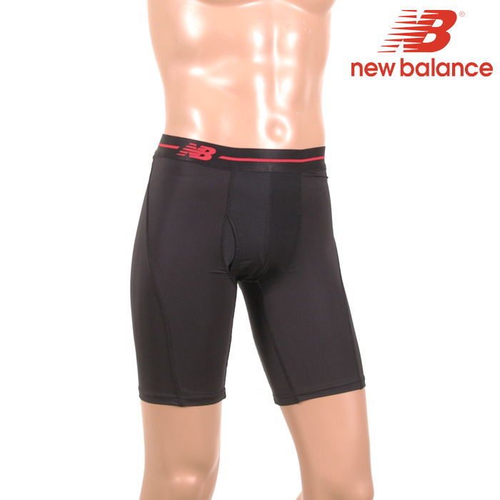 뉴발란스(New Balance) [New Balance] Compression Sport Brief 9inch - 뉴발란스 컴프레이션 스포츠 브리프 9인치 (블랙밴드/블랙컬러)