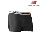 [New Balance] Compression Sport Trunk 3inch - 뉴발란스 컴프레이션 스포츠 트렁크 3인치 (화이트밴드/블랙컬러)