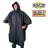 [Major Surplus&Survival] G.I. Style Ponchos (Black) - G.I 스타일 판초우의 (블랙)