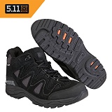 [5.11 Tactical] Trainer 2.0 Mid Waterproof (Black) - 5.11 택티컬 트레이너 방수 부츠 (블랙)