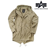 [Alpha] Duster Field Coat Khaki -  더스트 필드 코트 (카키)