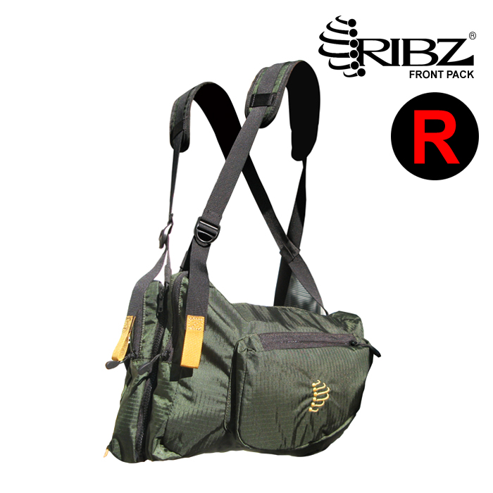 립즈(RIBZ Wear) [Ribz] Front Pack Regular (Green) - 립즈 프론트팩 레귤러 (그린)