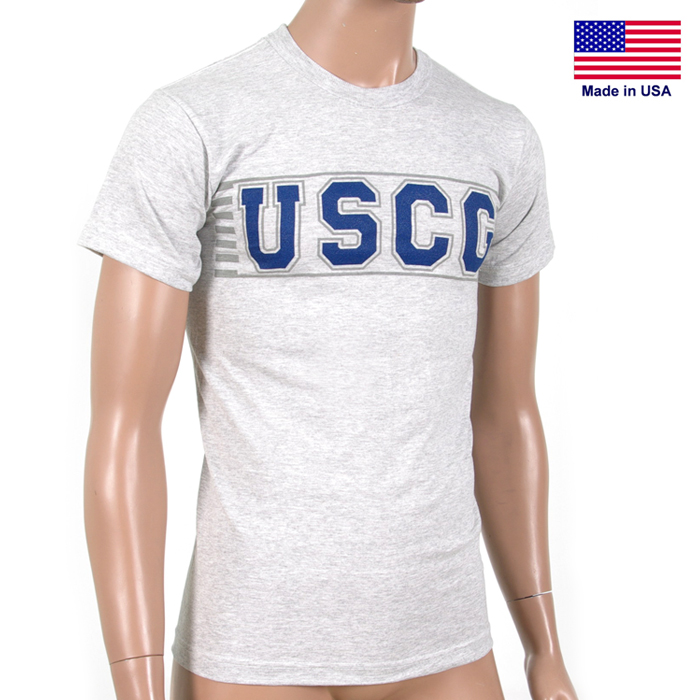 미군부대(GI) [G.I] USCC Coast Guard Training Shot  Sleeve T Shirt - 미 코스트가드 트레이닝 야광 엠블럼 티셔츠