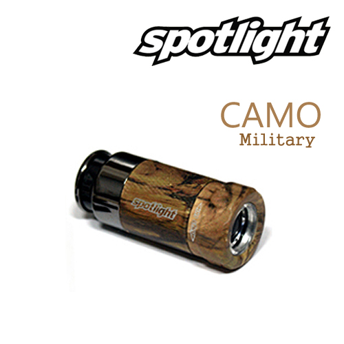 스포트라이트(Spotlight) [Spotlight] Rechargeable LED Light (Camo) - 스포트라이트 시거잭 충전용 후레쉬 (카모)