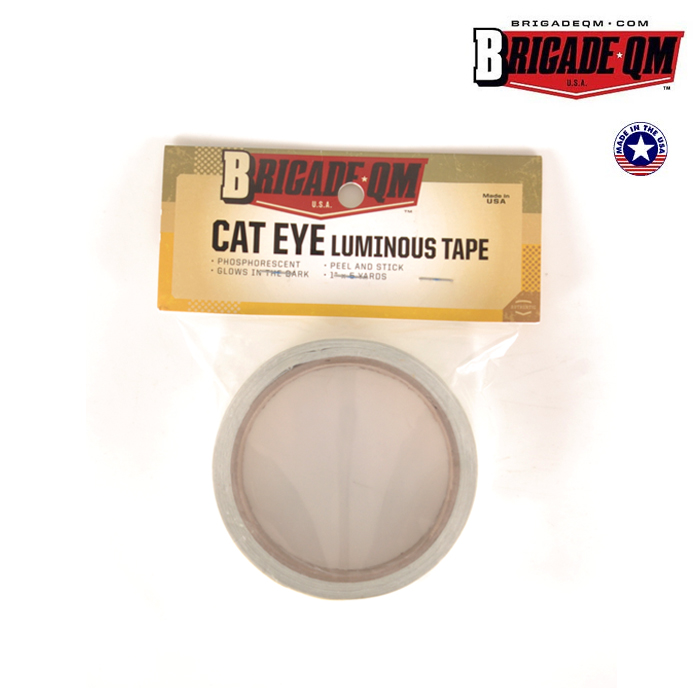 브리게이드(Brigade Quartermasters) [Brigade] Luminous Cat-Eye ROLL Marking Tape - 브리게이드 캣아이 롤 마킹 테이프 (5야드)