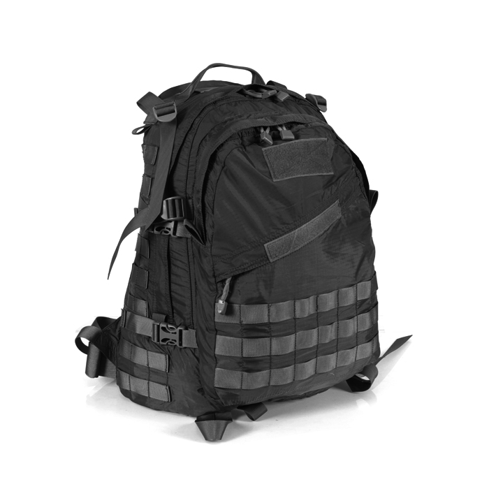 빅드래곤(Big Dragon) LightWeight Fabric 3 Day Pack Black - 경량화 3일용 전술 배낭 45L (블랙)